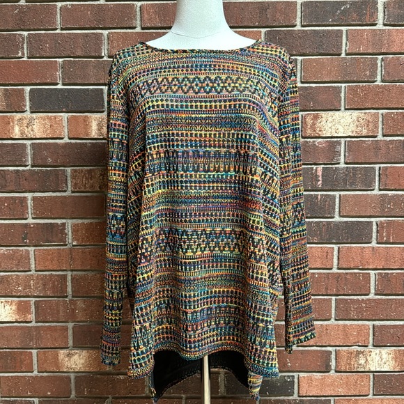 SNO SKINS Tops Sno Skins Multicolored Top Poshmark